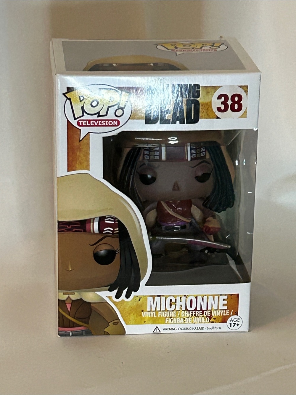 Funko Pop! The Walking Dead Michonne Vinyl Figure - Black, Brown, Yellow